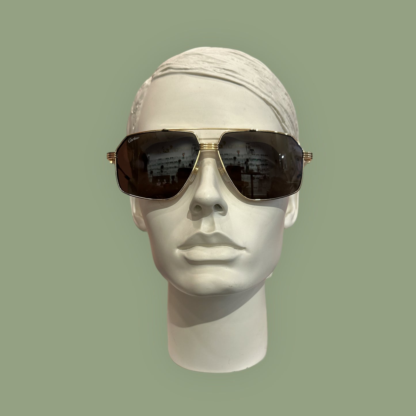 CT 0270S Col.001 Cartier Sonnenbrille CORE RANGE