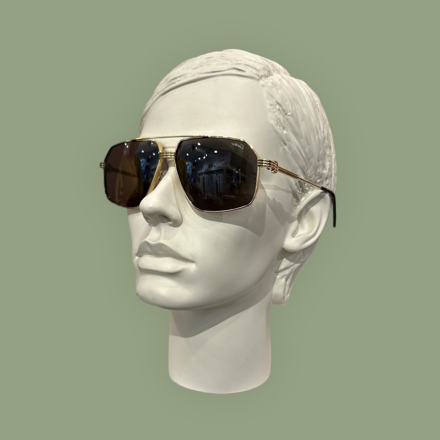 CT 0270S Col.001 Cartier Sonnenbrille CORE RANGE